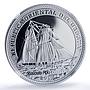 Uruguay 1000 peso National Navy Ship Clipper Seafaring PF70 NGC silver coin 2017