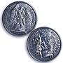Guatemala Set Maya Indians Crafts Traditions History Art silver medals 1976 1977