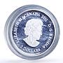 Canada 3 dollars November Topaze Birthstone Swarowski proof silver coin 2011