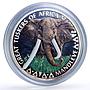 Cameroon 1000 CFA Mandleve Elephant Elizabeth II IRB Mint Pattern silver coin ND