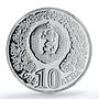 Bulgaria 10 leva Decade For Women United Nations UN PF68 NGC silver coin 1984