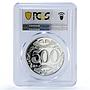 Austria Salzburg Casino Fantasy Token 500 Schil. PR70 PCGS silver 1986 - 1988 FM