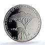 Mali 1500 francs Gazelle IDAO 1 Africa Elephant MS68 PCGS silver coin 2003