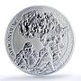 Rwanda 50 francs Gorilla African Ounce Wildlife Fauna MS70 PCGS silver coin 2008