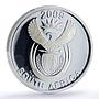 South Africa 50 cents Maloti Drakensberg Amphitheatre PR69 PCGS silver coin 2009