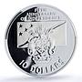 Solomon Islands 10 dollars Independence 5th History PR69 PCGS silver coin 1983
