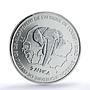 Senegal 3000 francs Bush Baby IDAO 2 Africa Elephant MS67 PCGS silver coin 2003