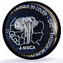Benin 6000 CFA Olympics Beijing IDAO 4 Africa Elephant MS67 PCGS AG coin 2005