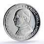 Andorra 1/2 escut 1500 diners Johannes Joan Latin Obv PR68 PCGS silver coin 1980