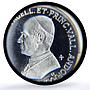 Andorra 1/2 escut 1500 diners Johannes Joan Latin Obv PR68 PCGS silver coin 1980