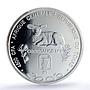 Chad 4500 CFA Croissance Lamb IDAC 3 Africa Elephant MS68 PCGS silver coin 2005