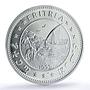 Eritrea 10 dollars Pteranodon Preserve Dinosaurs PR66 PCGS silver coin 1993