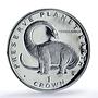 Gibraltar 1 crown Cetiosaurus Preserve Dinosaurs PR66 PCGS silver coin 1993
