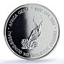 Guinea-Bissau 6000 CFA Gazelle IDAO 4 Africa Elephant MS69 PCGS silver coin 2004
