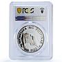 Philippines 500 piso Jose Rizal History Politics PR67 PCGS silver coin 1996