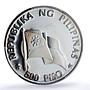 Philippines 500 piso Jose Rizal History Politics PR67 PCGS silver coin 1996