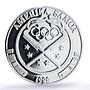 American Samoa 5 dollars Olympics Seoul Medallic PR68 PCGS silver coin 1988