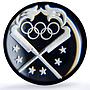 American Samoa 5 dollars Olympics Seoul Medallic PR68 PCGS silver coin 1988