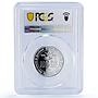 Sri Lanka 1000 rupees Army 60th Anniversary Soldiers History MS69 PCGS coin 2009