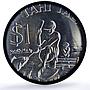 Tokelau 1 tala Man and Child Fishing Boat Ship MS67 PCGS CuNi coin 1982
