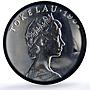 Tokelau 1 tala Man and Child Fishing Boat Ship MS67 PCGS CuNi coin 1982