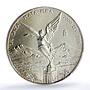 Mexico 1/4 onza Libertad Angel of Independence MS67 PCGS silver coin 2000