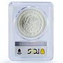 Mexico 1 onza Libertad Angel of Independence MS68 PCGS silver coin 1997