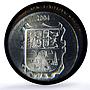 Mexico 100 pesos Estado Tamaulipas State Federation MS66 PCGS bimetal coin 2004