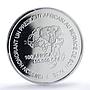 Niger 150000 CFA Tandja Lion Cub 100 Africa Elephant MS66 PCGS silver coin 2005