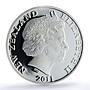 New Zealand 1 dollar All Blacks Fern Rugby Sports PR69 PCGS silver coin 2011