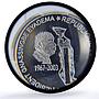 Togo 150000 francs Pres. Eyadema 100 Africa Elephant MS68 PCGS silver coin 2003