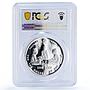 Thailand 200 baht UNICEF Save the Children Child Year PR68 PCGS silver coin 1997