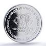 Cameroon 150000 francs Pres. Biya 100 Africa Elephant MS67 PCGS silver coin 2003