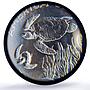 Costa Rica 50 colones Green Turtle Conservation Fauna MS69 PCGS silver coin 1974