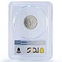 Mexico 1/10 onza Libertad Angel of Independence MS67 PCGS silver coin 1998