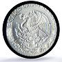 Mexico 1/2 onza Libertad Angel of Independence MS67 PCGS silver coin 1998