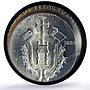 Mexico 100 pesos Estado Veracruz State Federation MS64 PCGS bimetal coin 2003