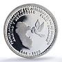 Peru 1 sol Peace Accords Brasilia Dove Ecuador Bird PR69 PCGS silver coin 1999