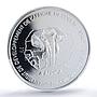 Senegal 6000 CFA Fierte Pride Girl IDAO 4 Africa Elephant MS66 PCGS AG coin 2006