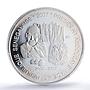 Senegal 6000 francs Pres. Wade Lion 4 Africa Elephant MS68 PCGS silver coin 2007