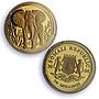 Somalia 250 shillings Elephant African Wildlife Fauna PR69 PCGS gold coin 2004