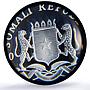 Somalia 1000 shilling Elephant African Wildlife Fauna PR70 PCGS silver coin 2006