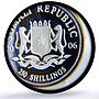 Somalia 250 shillings Elephant African Wildlife Fauna PR70 PCGS silver coin 2006