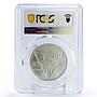 Slovakia 10 euro 250th Birth of Chatam Sofer MS70 PCGS silver coin 2012