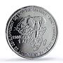 Congo 1500 CFA Katanga Cross IDAC 1 Africa Elephant MS68 PCGS silver coin 2005