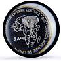 Cameroon 4500 CFA John Paul II IDAC 3 Africa Elephant MS68 PCGS silver coin 2005