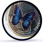 Costa Rica 50 colones Menelaus Blue Morpho Butterfly Fauna PR67 PCGS coin 2023