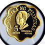 Philippines 5 sentimo Republic Coinage Melchora Aquino PR69 PCGS brass coin 1981
