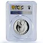 South Africa 10 cents Maloti Drakensberg Horseman PR70 PCGS silver coin 2009