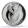 South Africa 10 cents Maloti Drakensberg Horseman PR70 PCGS silver coin 2009